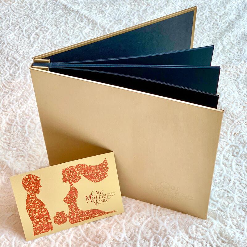 Our Marriage Vows Album Guests Book